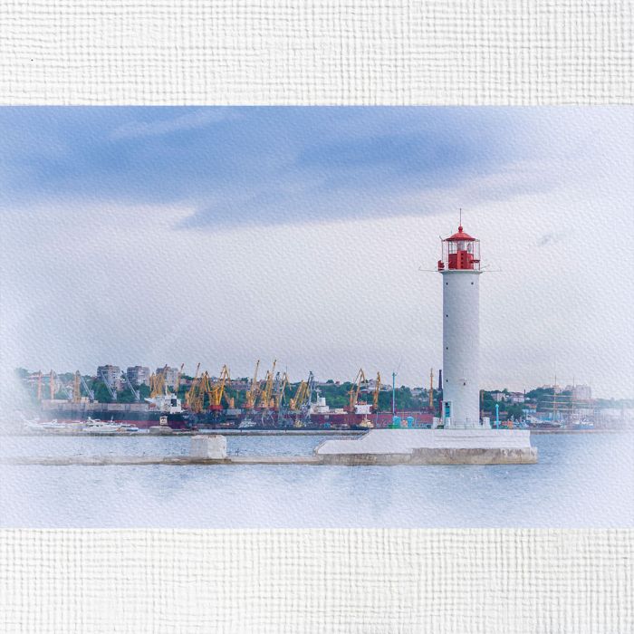 Картина на холсті морський маяк