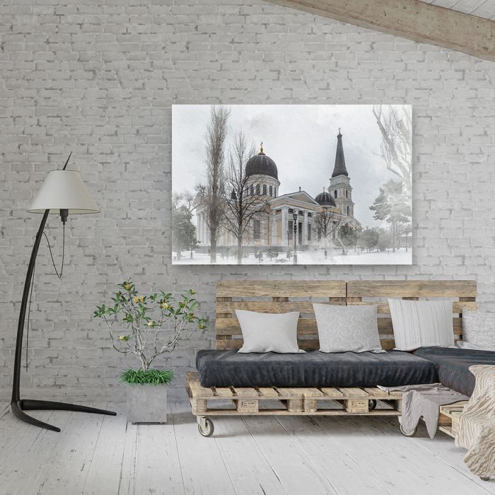 Картина на холсті Спасо-Преображенський кафедраьний собор в Одесі
