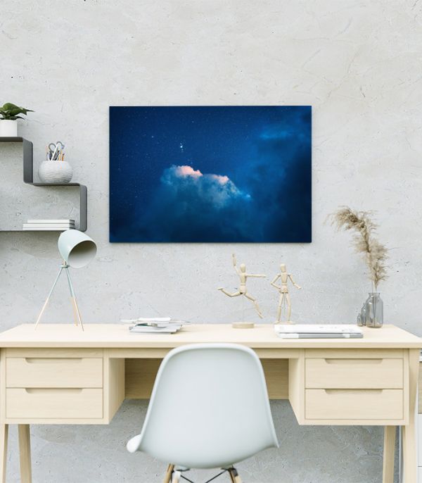 Картина хмари та зорі