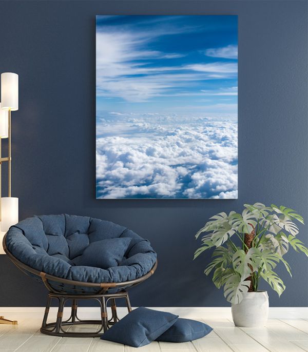Картина білі пухкі хмаринки Картина білі пухкі хмаринки