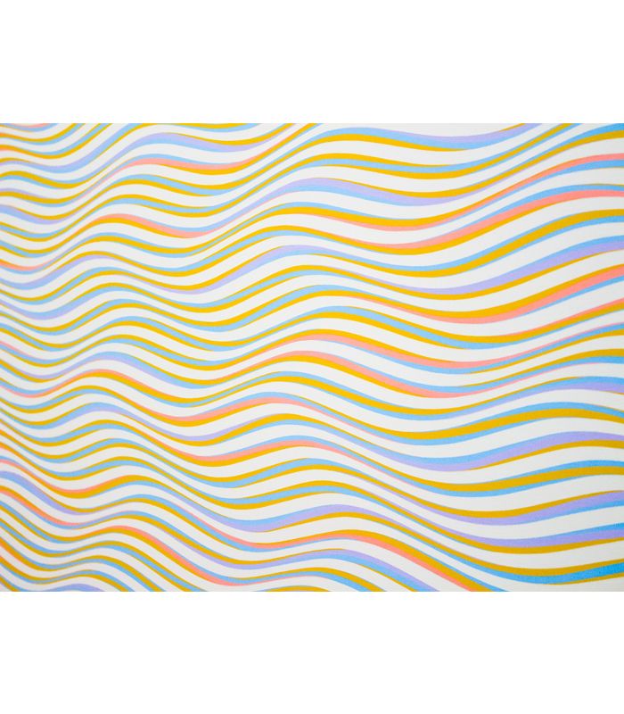 Картина різнокольорові хвилі