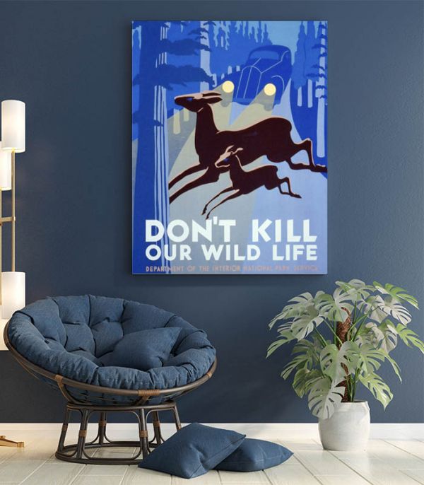 Картина Do not kill our wild life