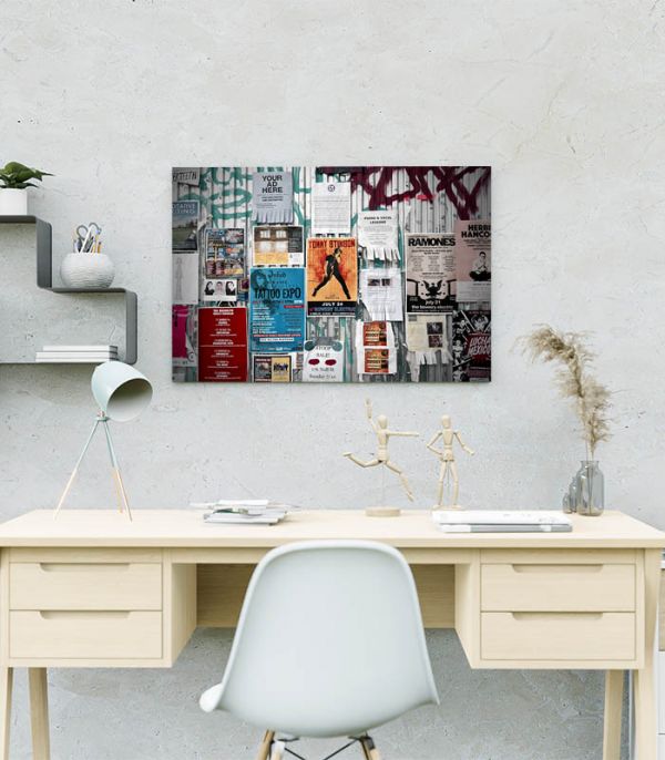 Картина Street posters колаж Картина Street posters колаж
