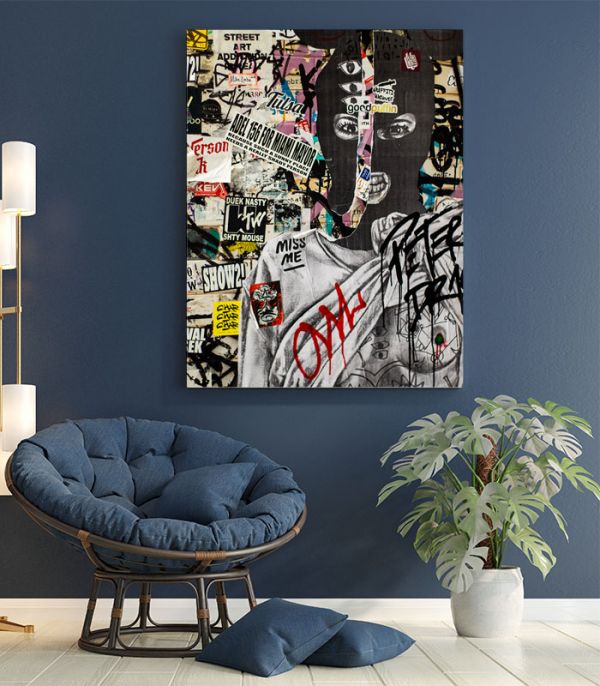 Картина Контемпрорері стріт постер