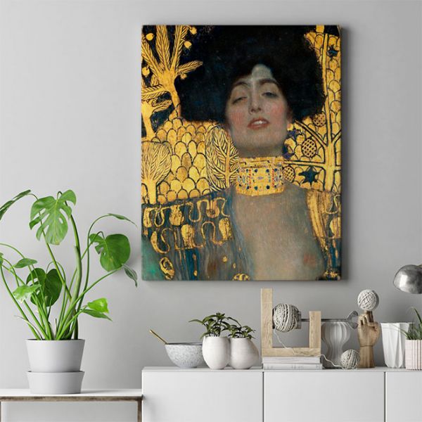 Репродукція жінка в золотих барвах Репродукція жінка в золотих барвах