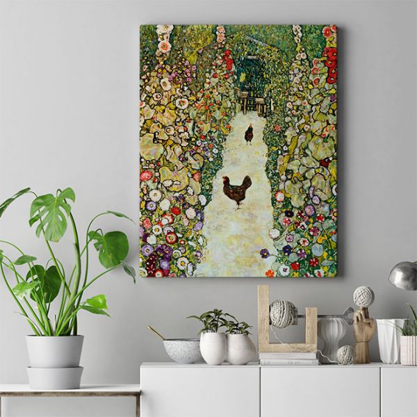 Репродукція стежка у дворі