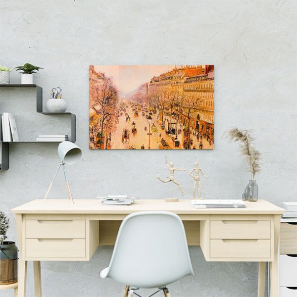 Репродукція вулиці міста Репродукція вулиці міста