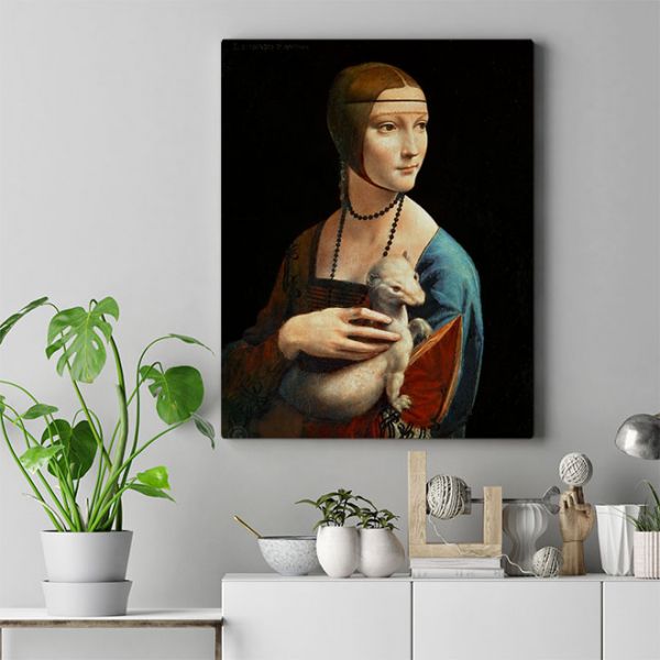 Репродукція дама з Горностаєм Репродукція дама з Горностаєм