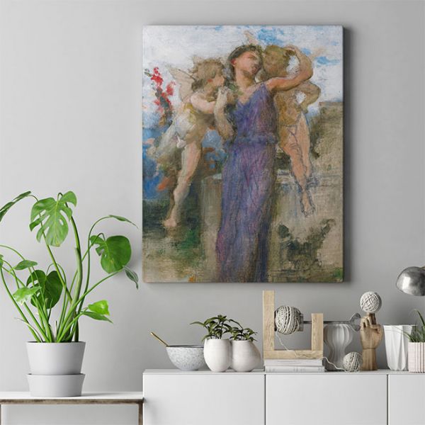 Репродукція янголи в саду Репродукція янголи в саду