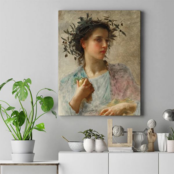 Репродукція портрет юної дівчини Репродукція портрет юної дівчини