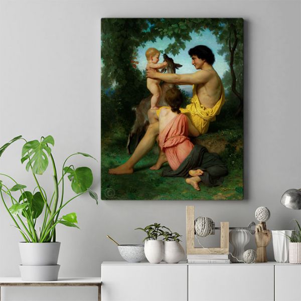 Репродукція антична сім’я Уільям Бугро