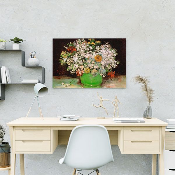 Репродукція ваза з квітами Репродукція ваза з квітами