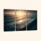 Модульні картини на стіну океанські хвилі на світанку