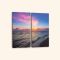 Модульні картини на стіну світанок на березі моря