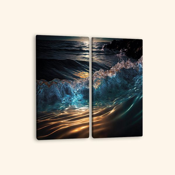 Модульні картини на стіну морська вода Модульні картини на стіну морська вода