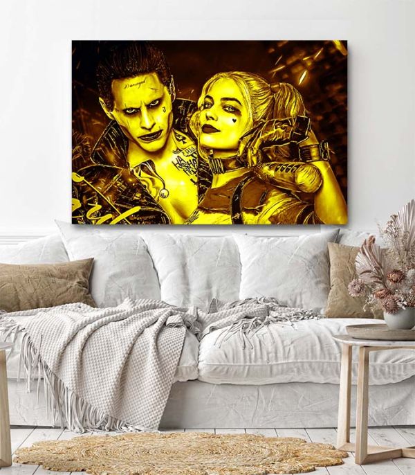 Картина DC Comics Джокер та Харлі Квін Картина DC Comics Джокер та Харлі Квін