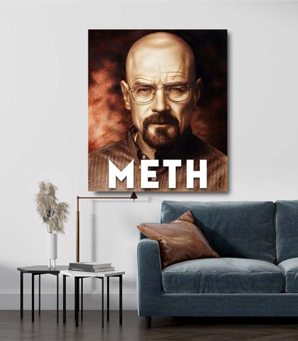Картина Meth Breaking bad Картина Meth Breaking bad