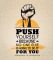 Картина Push yourself