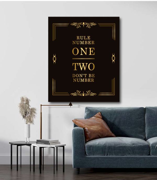 Картина Rule number one and two Картина Rule number one and two