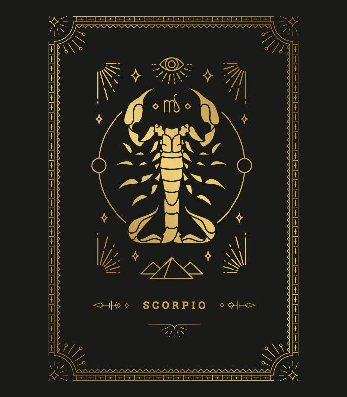 Картина гороскоп Скорпіон