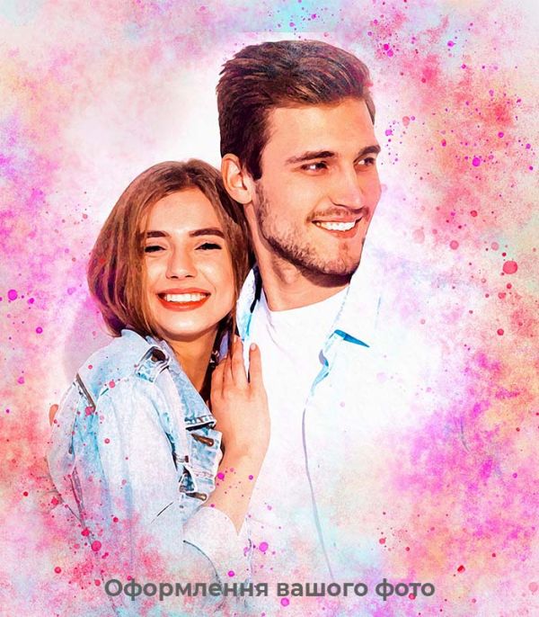 Фото на холсті – картина в стилі Pop Art Love