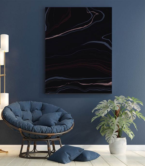 Картина чорна фарба Картина чорна фарба