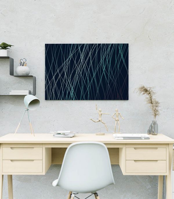 Картина неонові стрічки Картина неонові стрічки