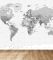 Шпалери на флізеліні з сучасною картою Світу