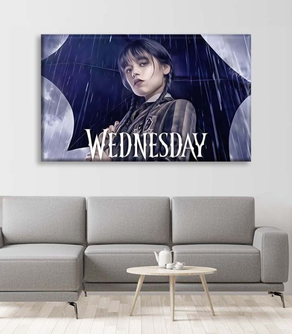 Картина на холсті Венздей Аддамс Картина на холсті Венздей Аддамс