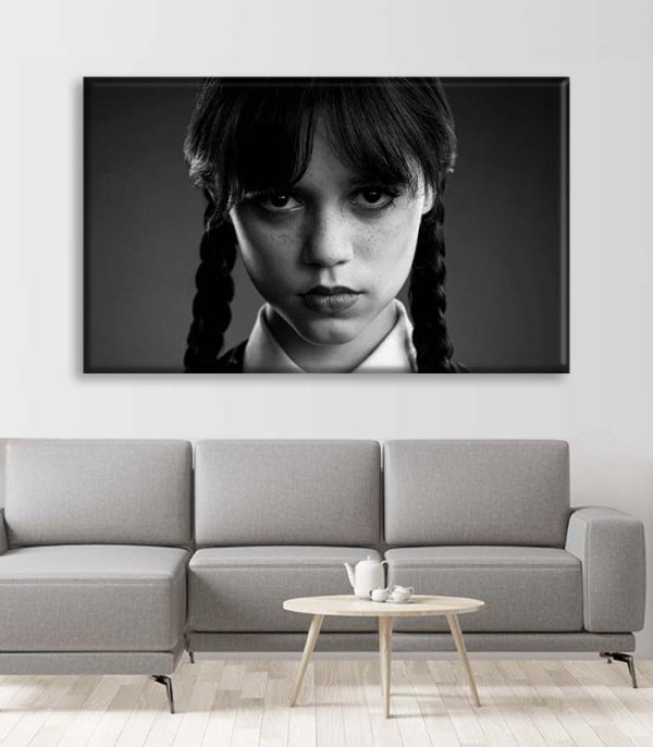 Картина на холсті портрет Венздей