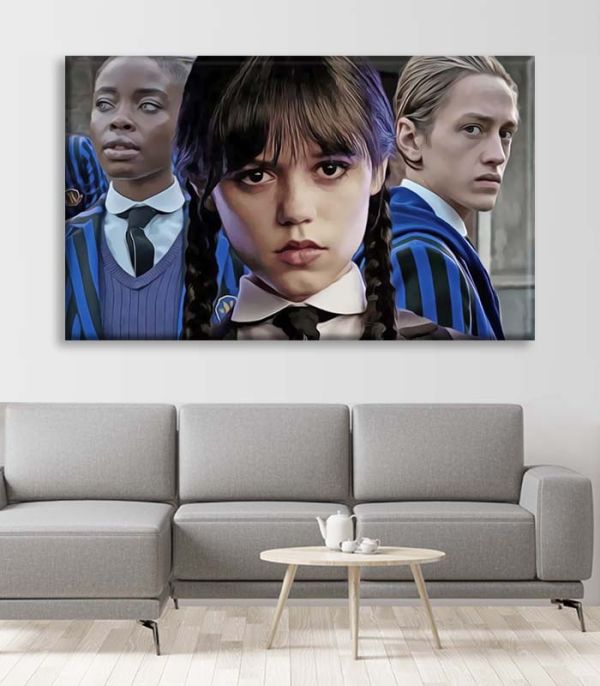 Картина на холсті Wednesday Netflix Картина на холсті Wednesday Netflix