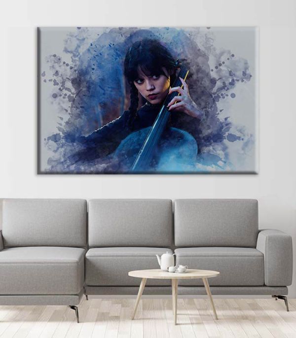 Картина на холсті Венздей грає Картина на холсті Венздей грає