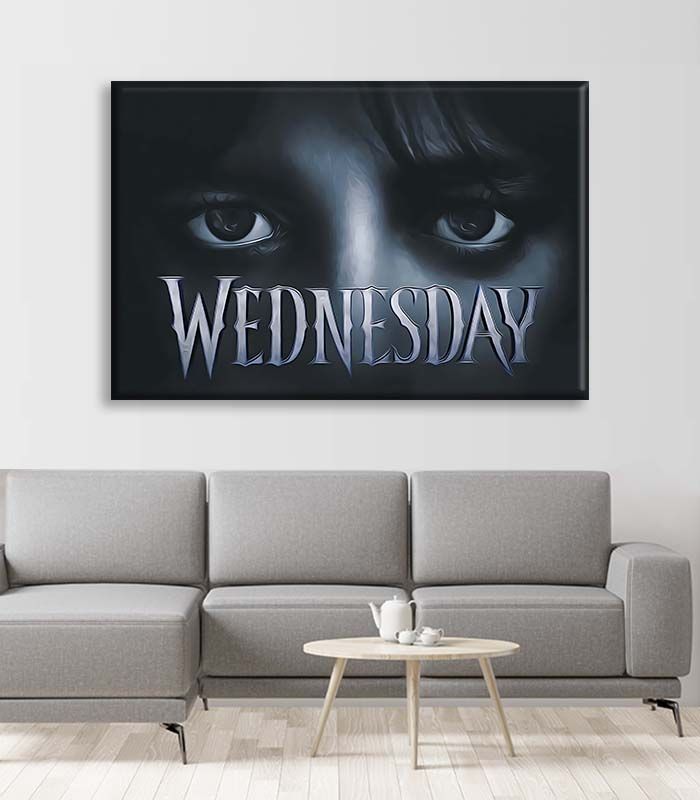 Картина на холсті Wednesday Poster